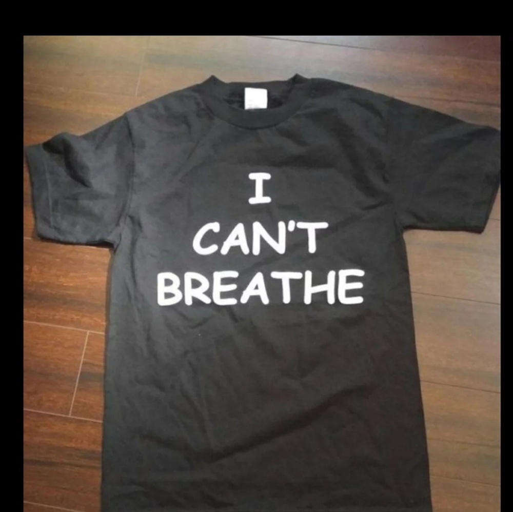 I Can't Breathe NYC Protest T Shirt Size 2xl